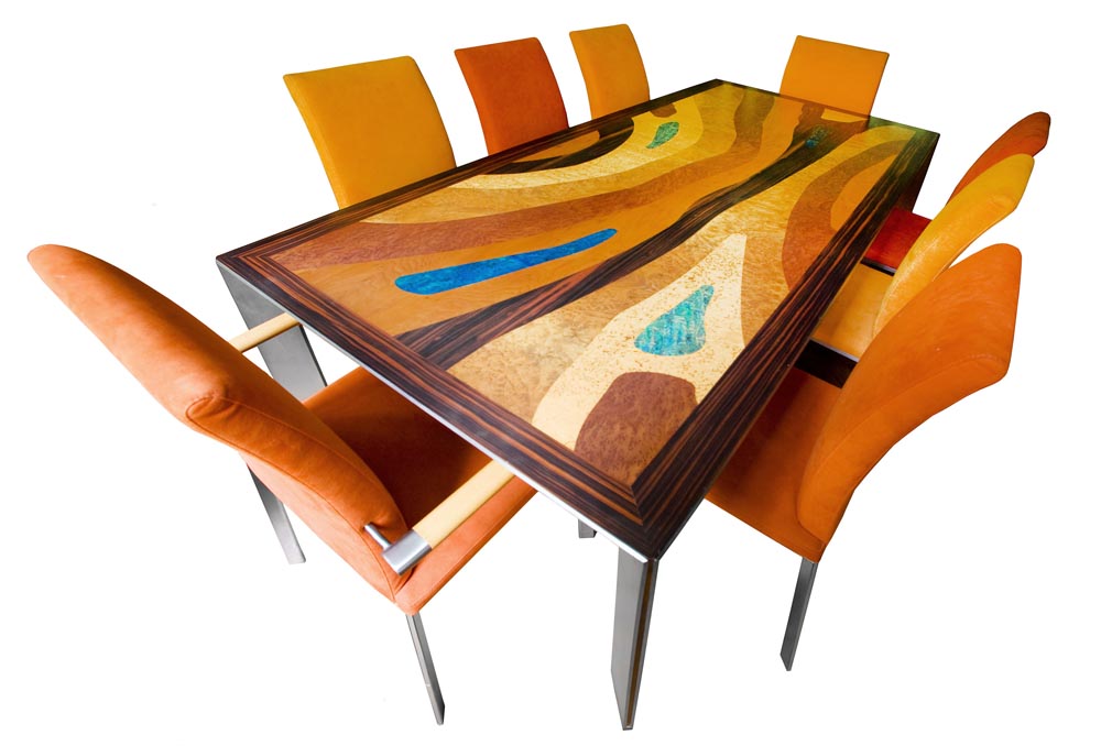 OTTAWA Table © Peter Stern Furniture Design