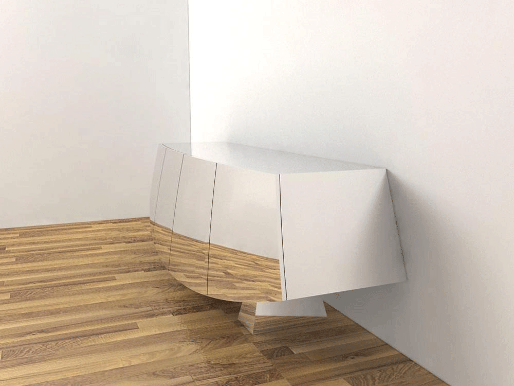 ONEIDA Console © Peter Stern Furniture Design